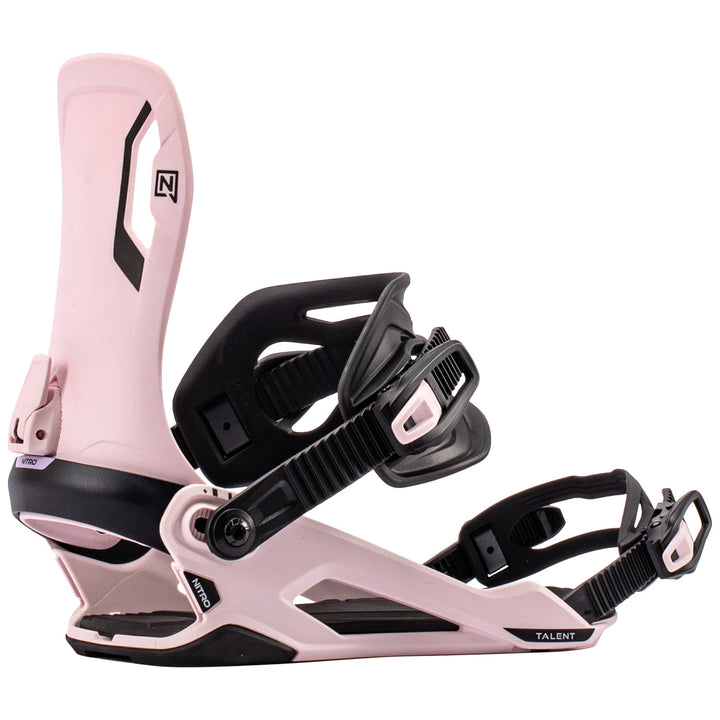 Nitro Talent Snowboard Bindings 2027 Bubble Gum