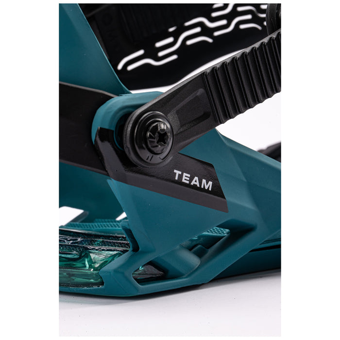 Nitro Team Snowboard Bindings 2027 Deep Teal