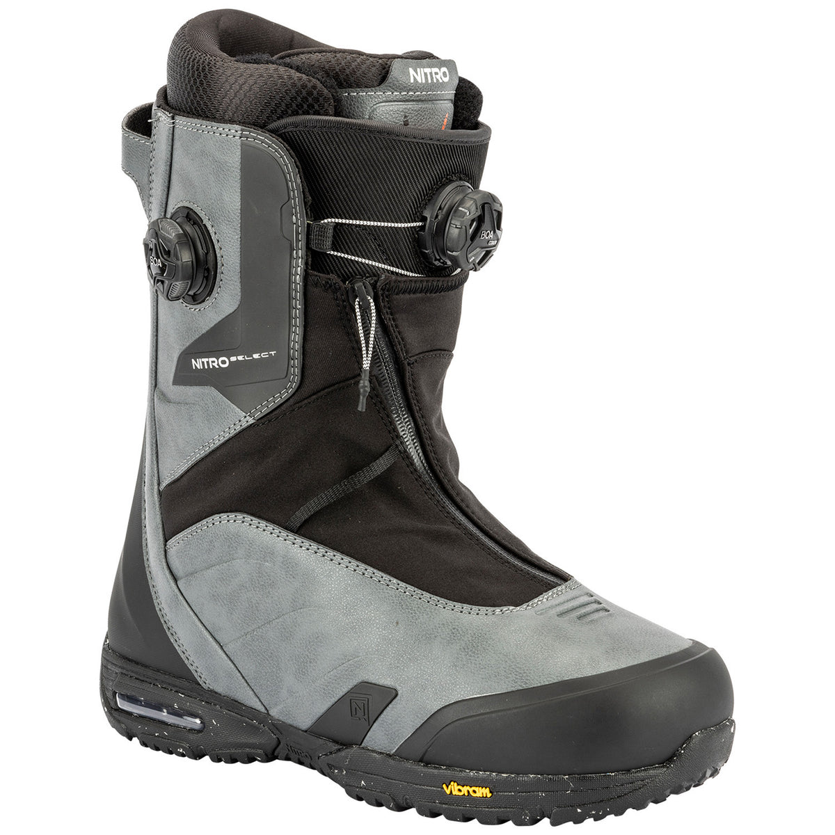 Nitro Select Boa Snowboard Boots Charcoal/Black