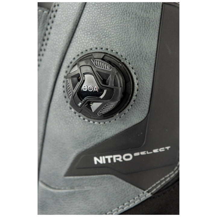 Nitro Select Boa Snowboard Boots Charcoal/Black