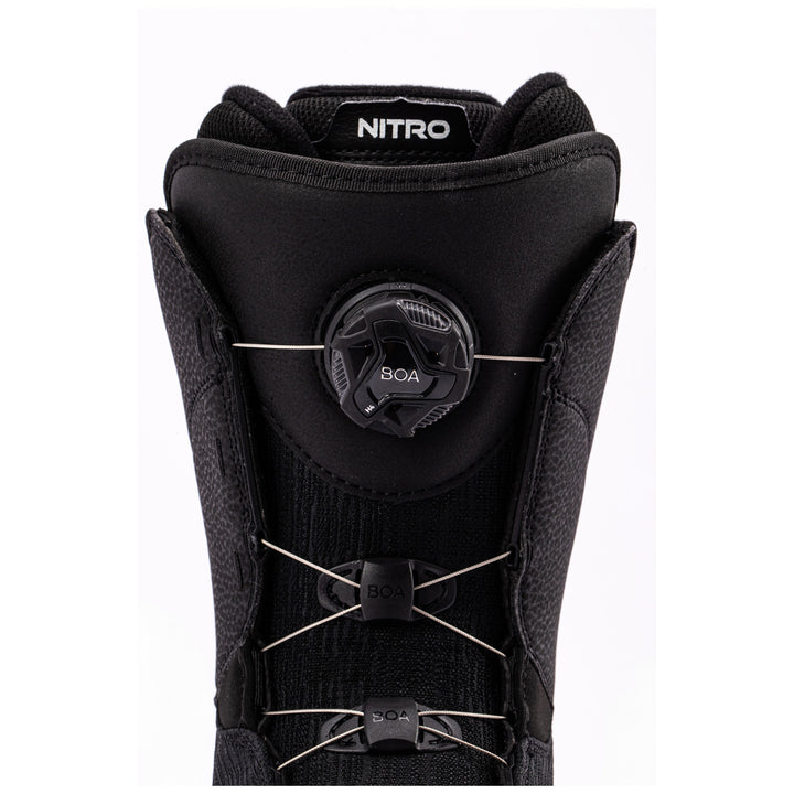 Nitro Flora Boa Snowboard Boots - Women's 2027 Black