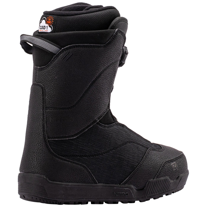Nitro Flora Boa Snowboard Boots - Women's 2027 Black