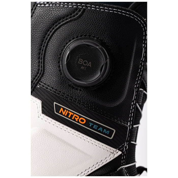 Nitro Team Boa Snowboard Boots 2027 White/Black