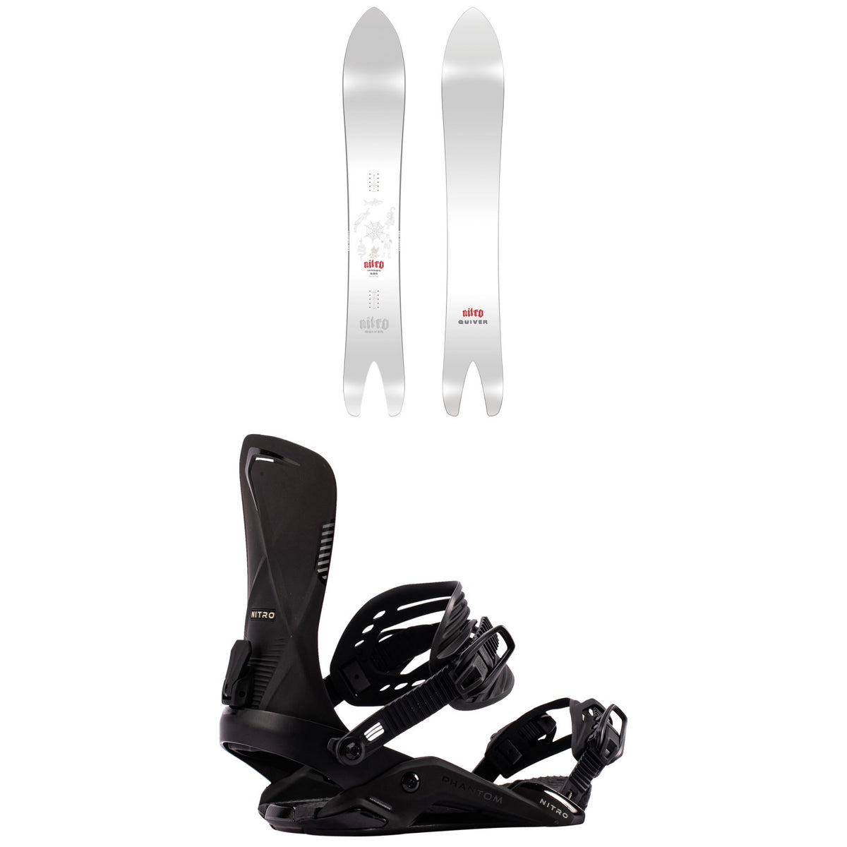 Nitro Cannon Snowboard + Phantom Snowboard Bindings 2027