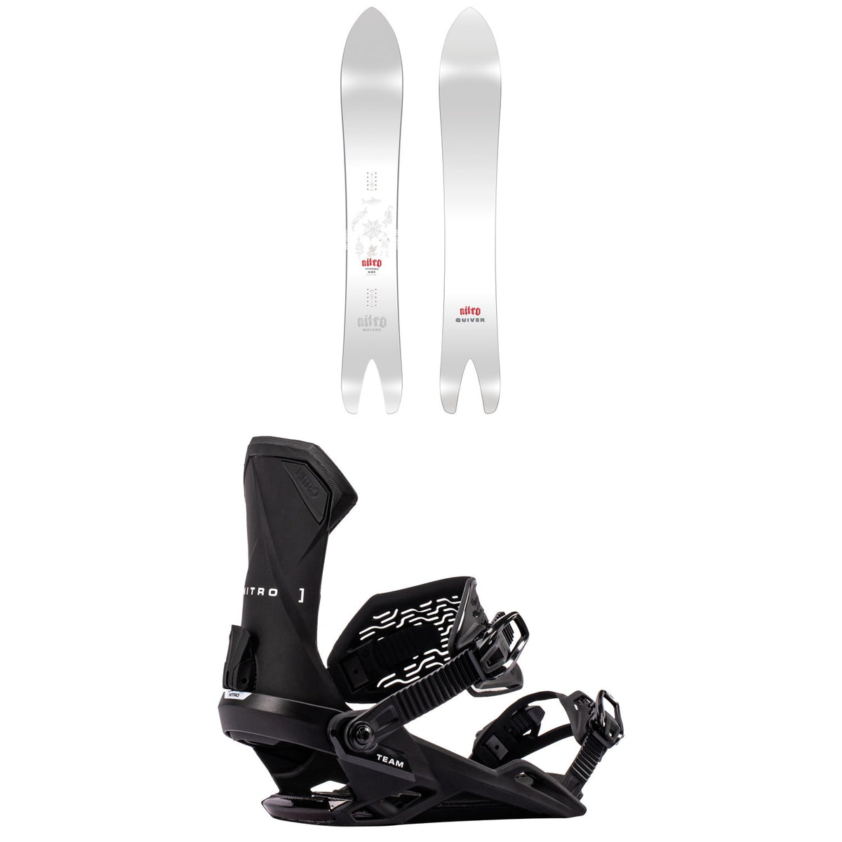 Nitro Cannon Snowboard + Team Snowboard Bindings 2027
