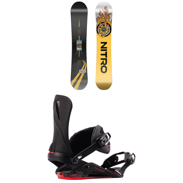 Nitro Team Pro x Marcus Kleveland Snowboard + Phantom + Snowboard Bindings 2027