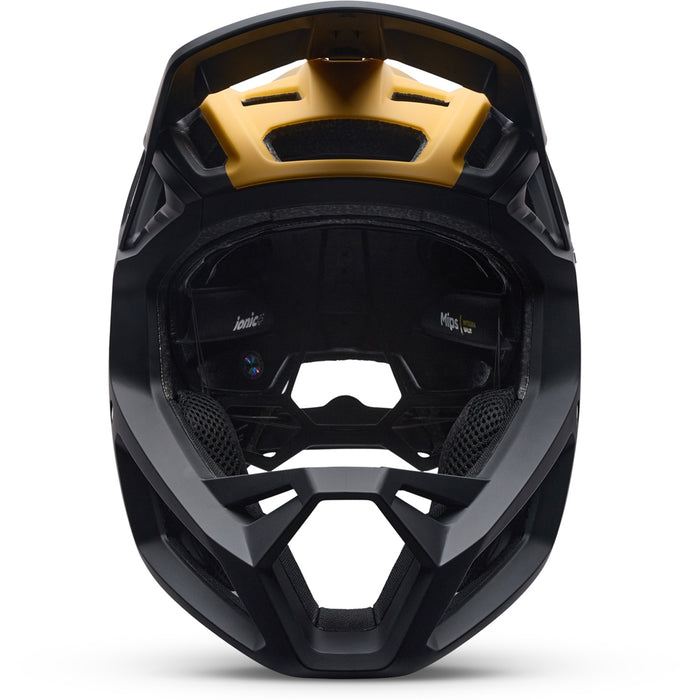 Fox Racing Proframe RS Bike Helmet Heatstack Dark Yellow