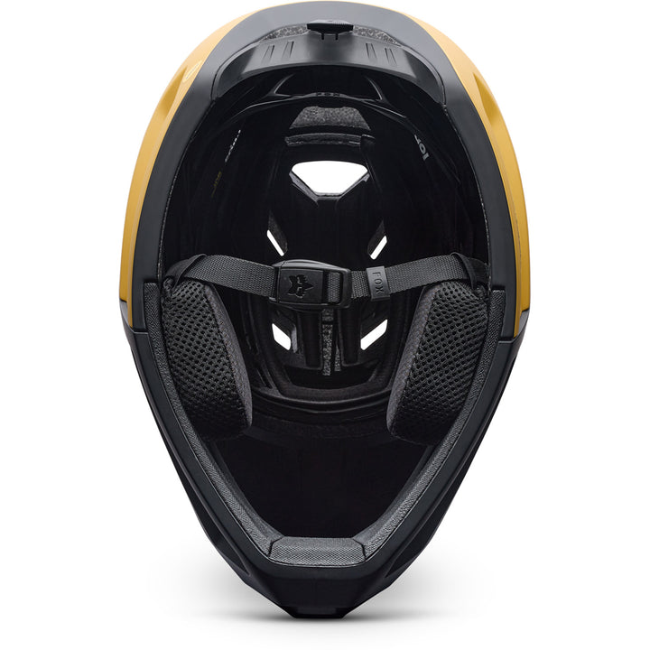 Fox Racing Proframe RS Bike Helmet Heatstack Dark Yellow
