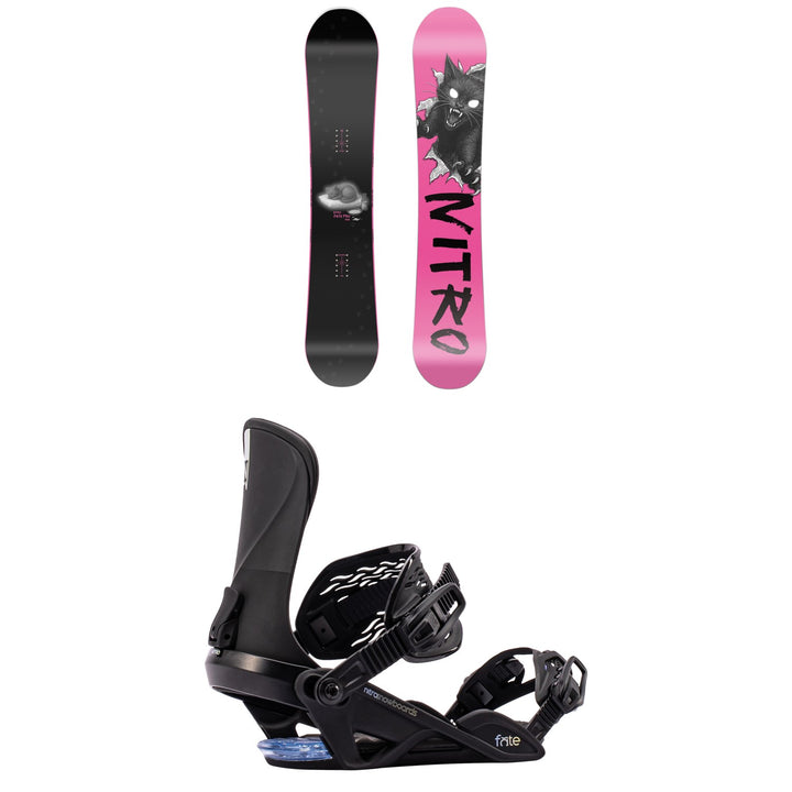 Nitro Fate Pro Snowboard + Fate Snowboard Bindings - Women's 2027
