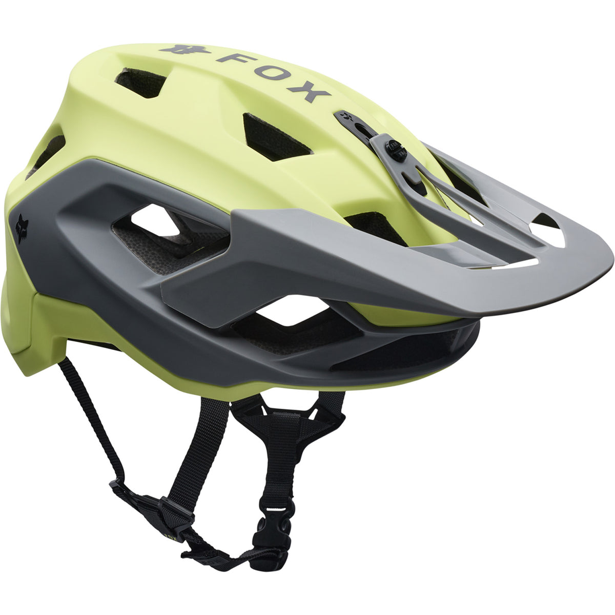 Fox Racing Speedframe Bike Helmet 5050 Pear Yellow