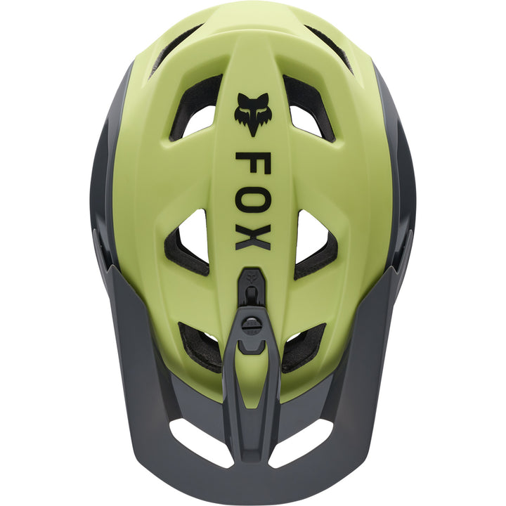 Fox Racing Speedframe Bike Helmet 5050 Pear Yellow