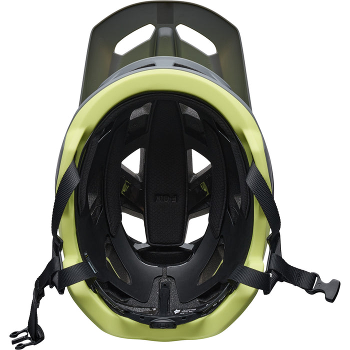 Fox Racing Speedframe Bike Helmet 5050 Pear Yellow