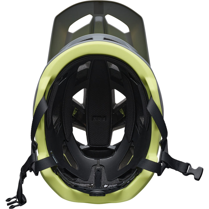 Fox Racing Speedframe Bike Helmet 5050 Pear Yellow