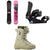 Nitro Fate Pro Snowboard + Fate Snowboard Bindings + Crown Boa Snowboard Boots - Women's 2027