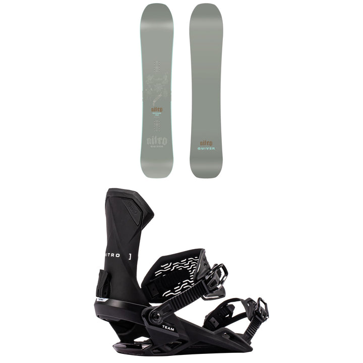 Nitro Banker Snowboard + Team Snowboard Bindings 2027