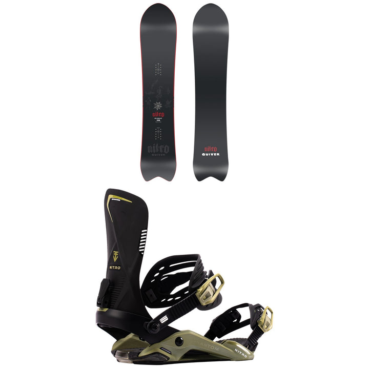 Nitro Dinghy Snowboard + Phantom Snowboard Bindings 2027