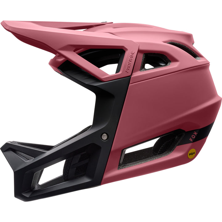Fox Racing Proframe Bike Helmet - Kids' Solid Dark Pink