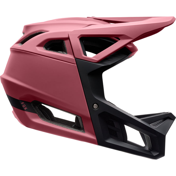 Fox Racing Proframe Bike Helmet - Kids' Solid Dark Pink