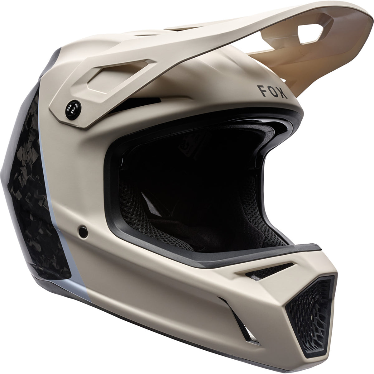 Fox Racing Rampage RS Bike Helmet Splice Chalk