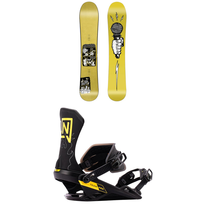 Nitro Alternator Snowboard + Team Pro Snowboard Bindings 2027