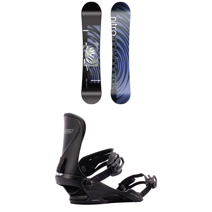 Nitro Fate Snowboard + Cosmic Snowboard Bindings - Women's 2027
