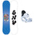 GNU Recess Grom Snowboard Package - Kids' 2027