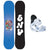 GNU Recess Grom Snowboard Package - Kids' 2027
