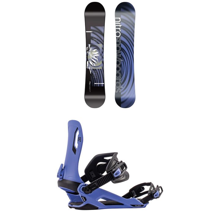 Nitro Fate Snowboard + Talent Snowboard Bindings - Women's 2027