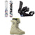 Nitro Drop Snowboard + Fate Snowboard Bindings + Crown Boa Snowboard Boots - Women's 2027