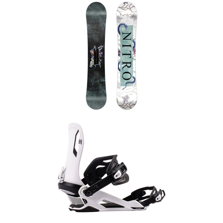 Nitro Mystique Snowboard+ Talent Snowboard Bindings - Women's 2027