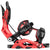 Nidecker Fuse Fusion Snowboard Bindings Cherry