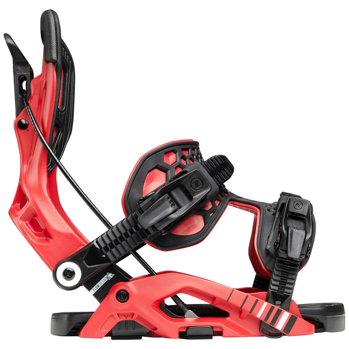 Nidecker Fuse Fusion Snowboard Bindings Cherry