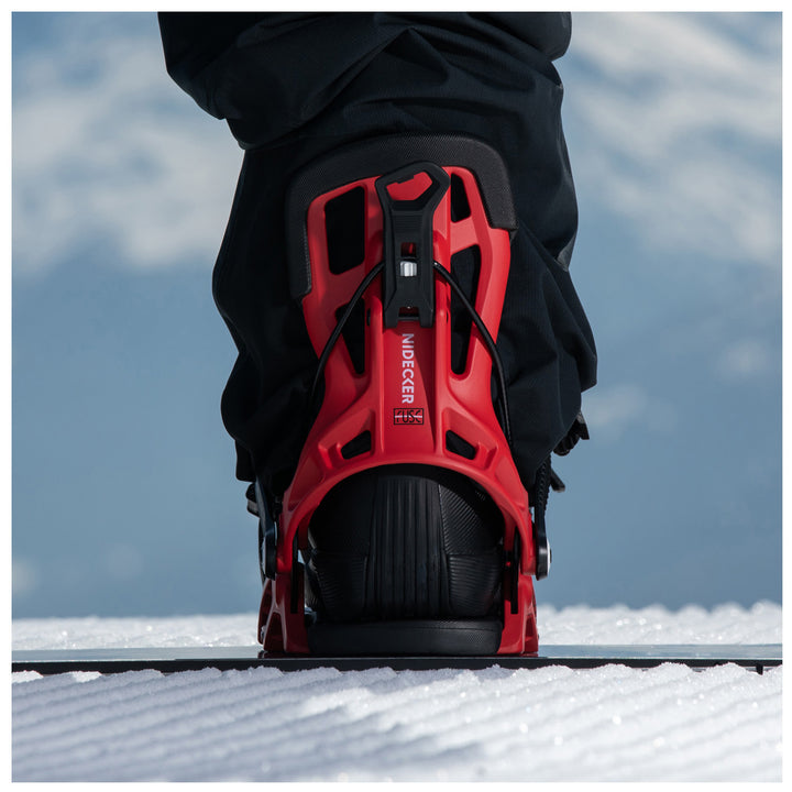 Nidecker Fuse Fusion Snowboard Bindings Cherry