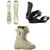 Nitro Mercy Snowboard + Cosmic Snowboard Bindings + Crown Boa Snowboard Boots - Women's 2027