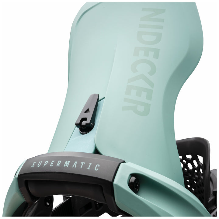 Nidecker LT Supermatic Snowboard Bindings 2027 Teal