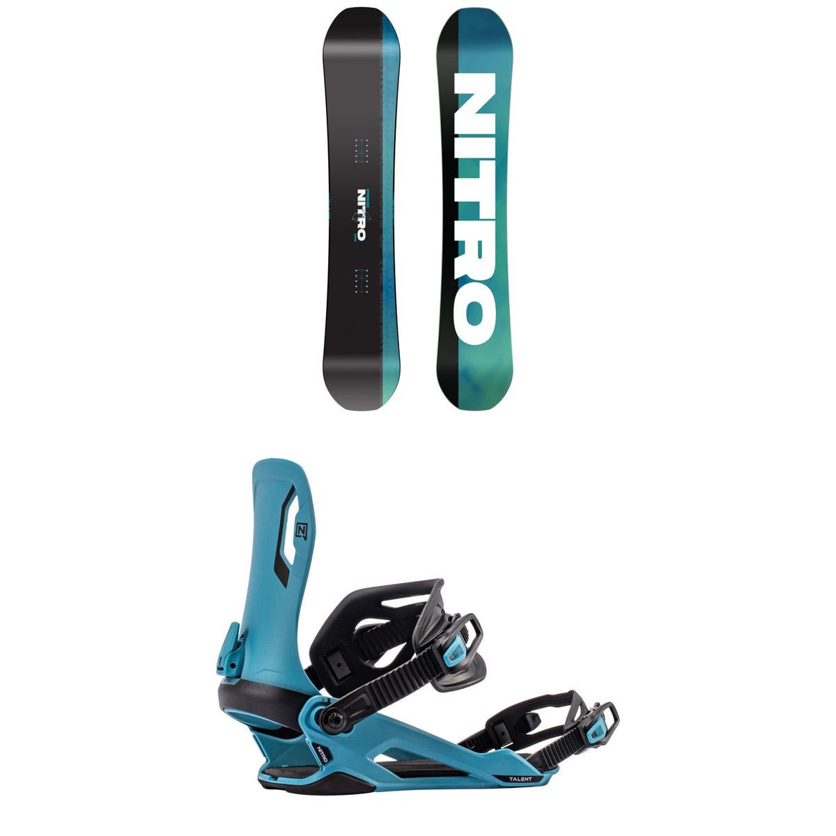 Nitro Prime Chroma Snowboard + Talent Snowboard Bindings 2027