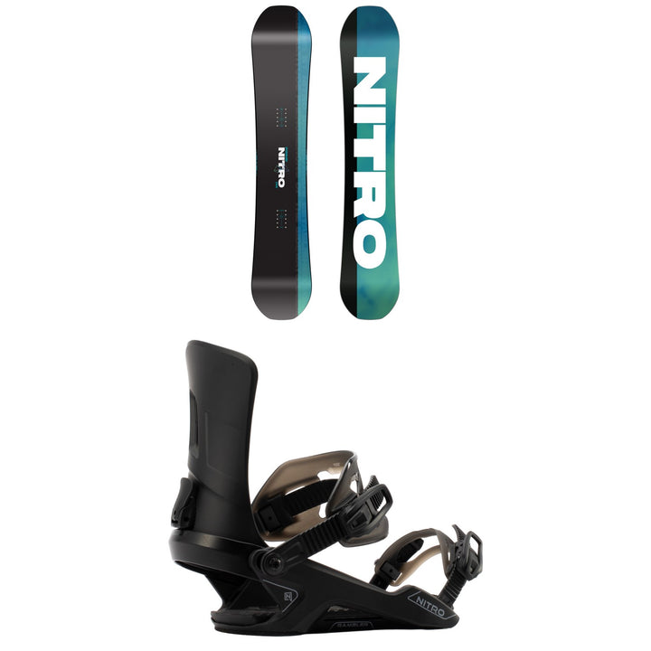Nitro Prime Chroma Snowboard + Rambler Snowboard Bindings 2027
