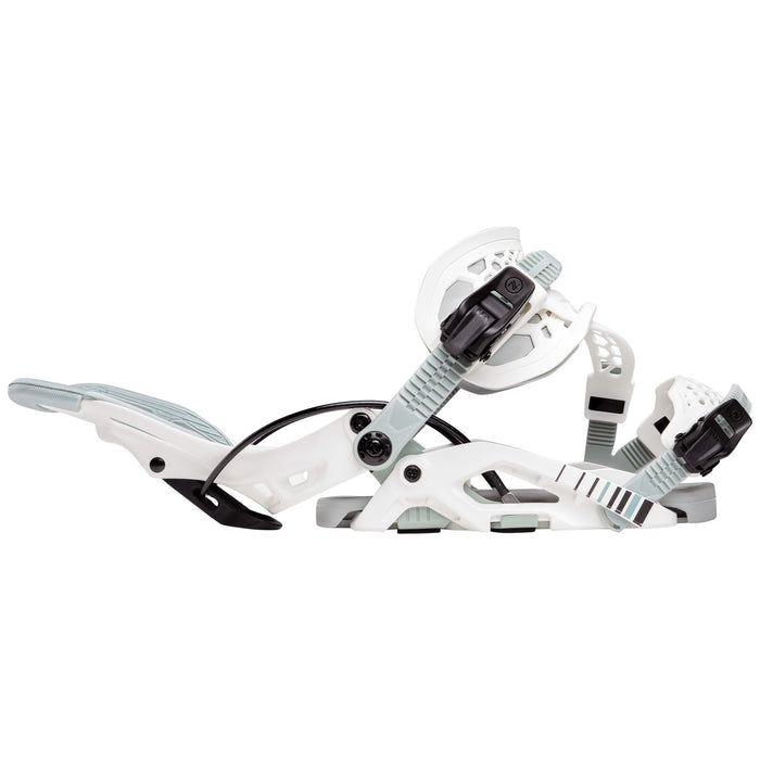 Nidecker Flow Fuse Hybrid Snowboard Bindings 2027 White
