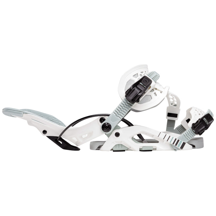 Nidecker Flow Fuse Hybrid Snowboard Bindings 2027 White