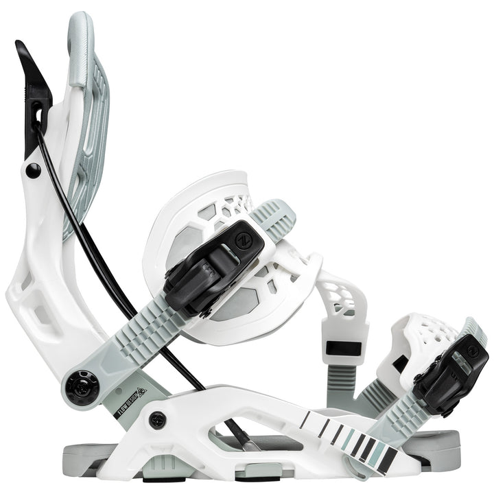 Nidecker Flow Fuse Hybrid Snowboard Bindings 2027 White