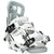 Nidecker Flow Fuse Hybrid Snowboard Bindings 2027 White