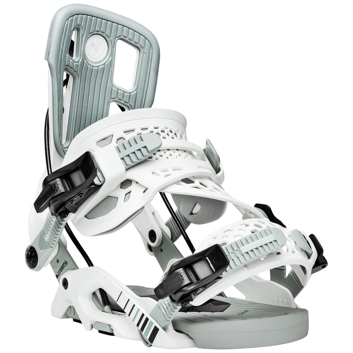 Nidecker Flow Fuse Hybrid Snowboard Bindings 2027 White