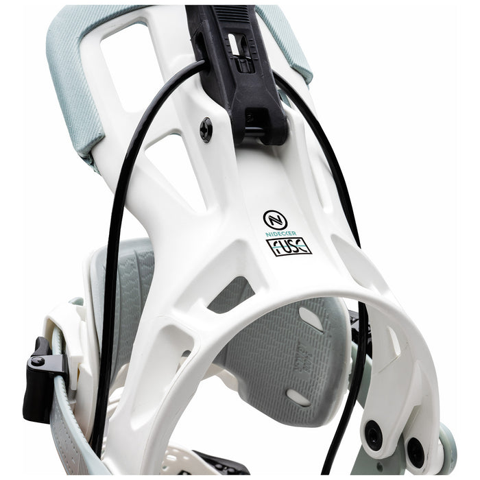 Nidecker Flow Fuse Hybrid Snowboard Bindings 2027 White