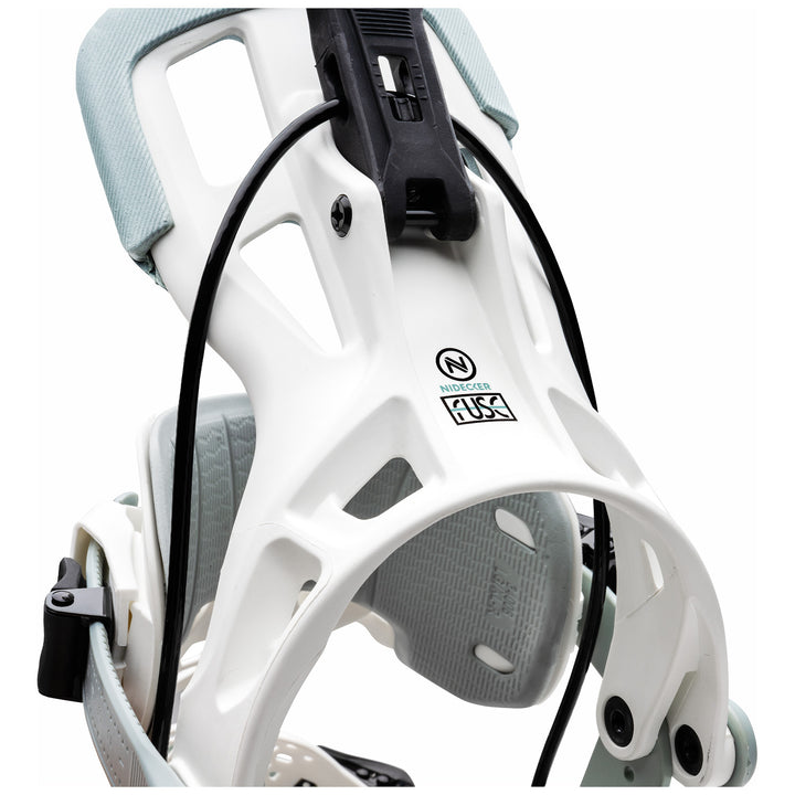 Nidecker Flow Fuse Hybrid Snowboard Bindings 2027 White