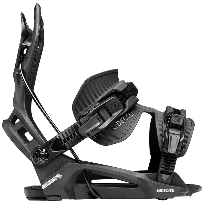 Nidecker Flow Nexus Snowboard Bindings 2027 Black