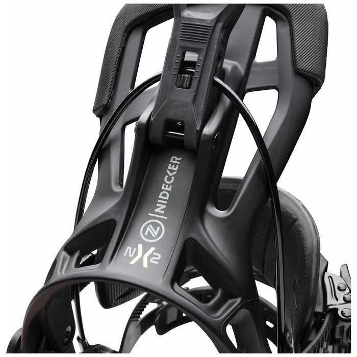 Nidecker Flow NX2 Hybrid Snowboard Bindings 2027 Black