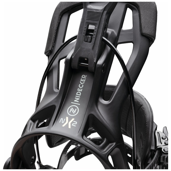 Nidecker Flow NX2 Hybrid Snowboard Bindings 2027 Black