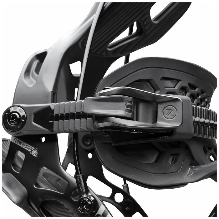 Nidecker Flow NX2 Hybrid Snowboard Bindings 2027 Black
