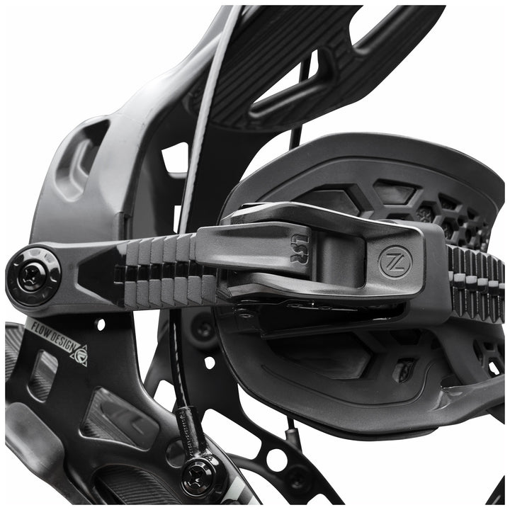 Nidecker Flow NX2 Hybrid Snowboard Bindings 2027 Black