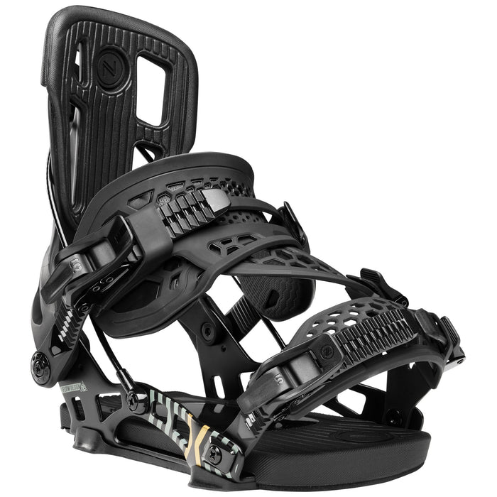 Nidecker Flow NX2 Hybrid Snowboard Bindings 2027 Black
